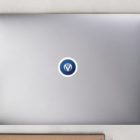 VeChainThor Sticker applied to a laptop / macbook