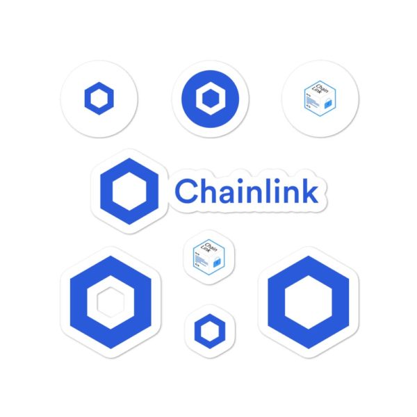 Chainlink Stickers Sheet - 4x4 inch stickers