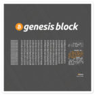 Bitcoin Genesis Block Stickers