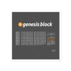 Bitcoin Genesis Stickers 4x4