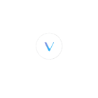 VeChain Sticker Rounded with White Background