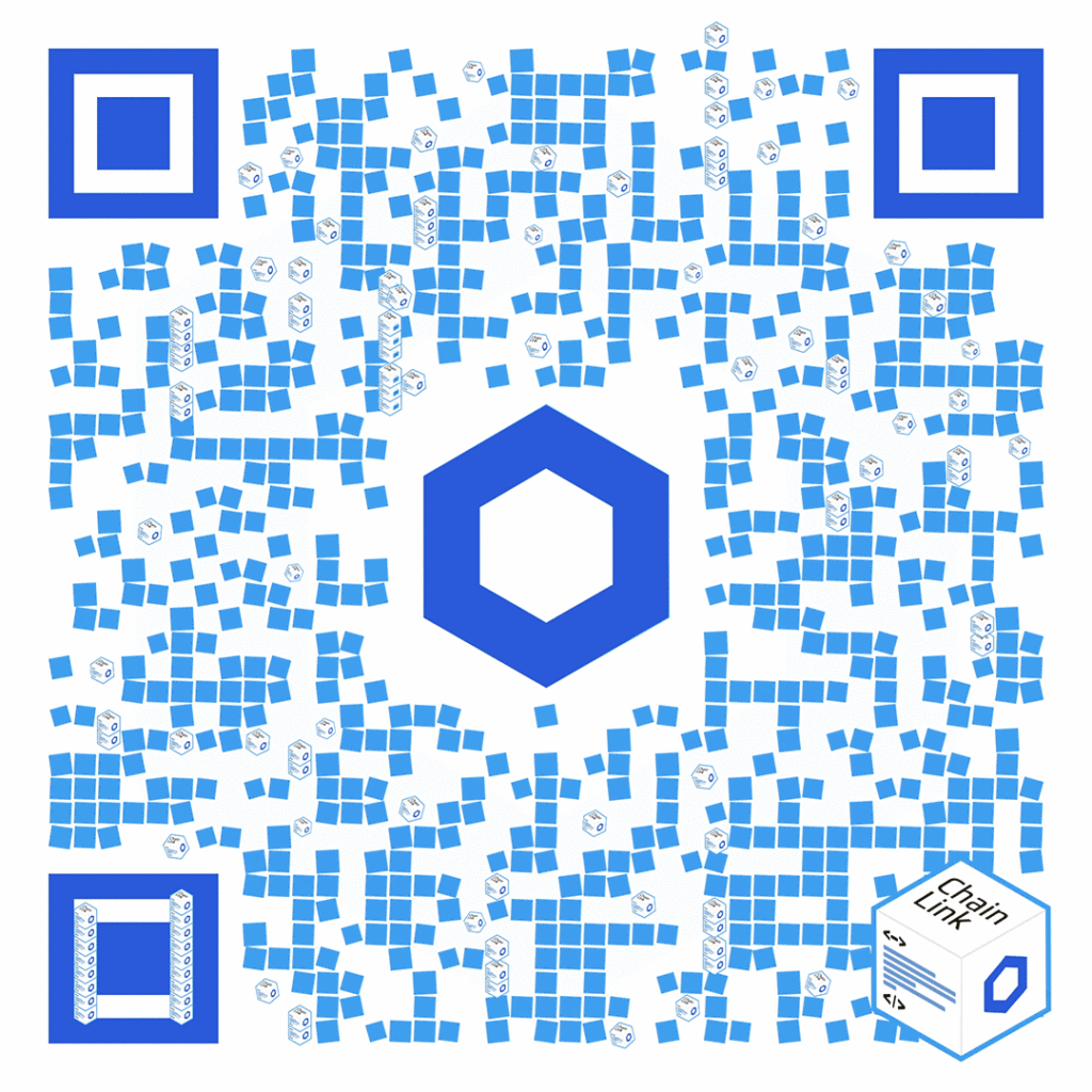 Chainlink Animated QR Code GIFs - $LINK Wallet QR GIFS - Animated ...