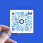 Chainlink Wallet Stickers - Custom Crypto QR Sticker Codes