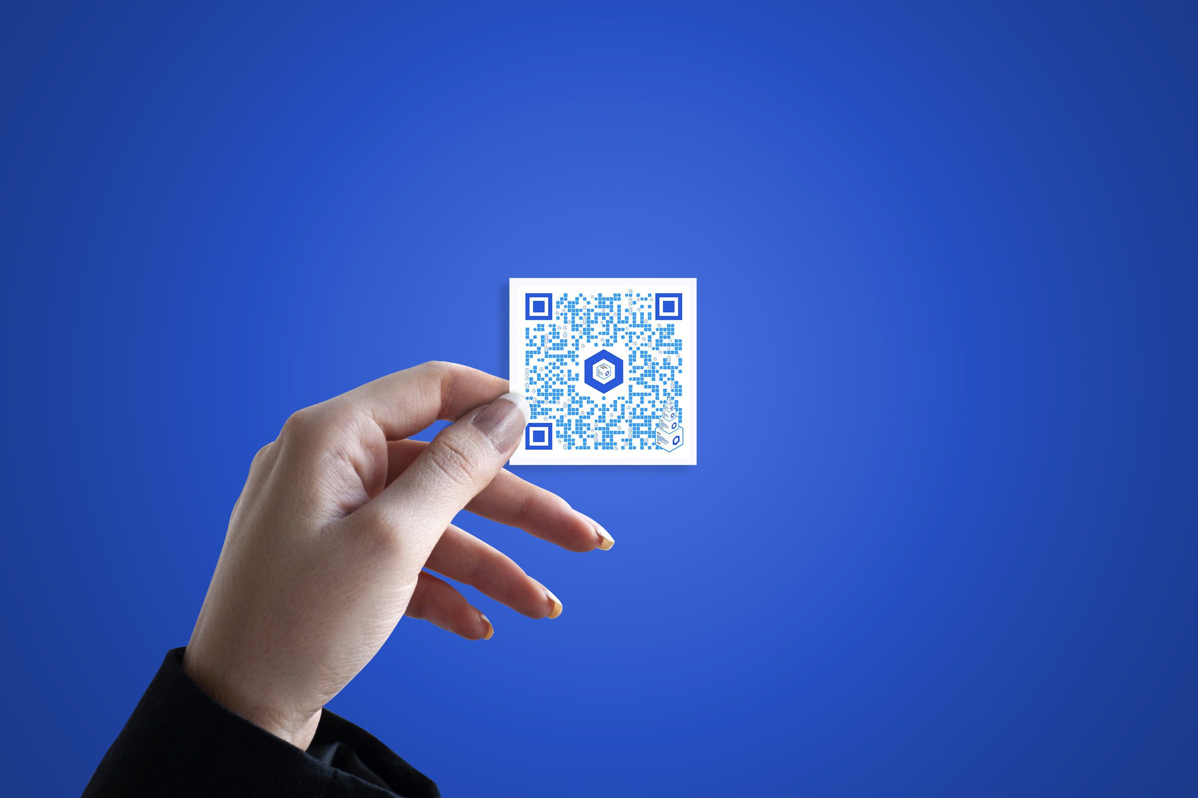 Crypto QR Stickers - Custom Designed - Cryptocurrency QR Code Stickers