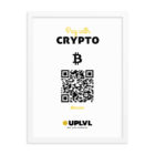 Pay with Bitcoin Sign - We Accept Bitcoin Sign