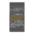 bitcoin towels genesis block bailout flat view