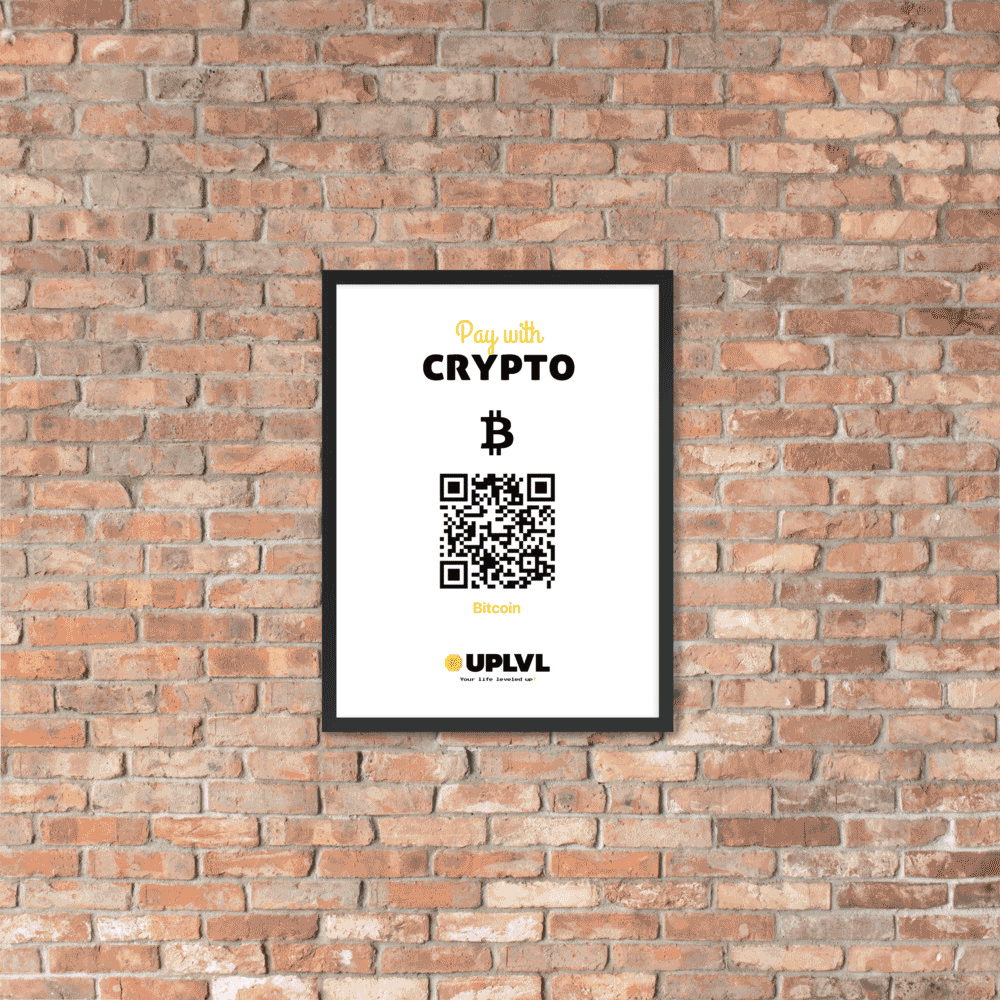 We Accept Crypto Signs - Pay With Crypto Signs (BTC/ETH/LTC/LINK/XRP/+)