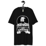 satoshi is my homeboy t-shirt - black