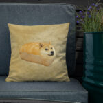 doge bread meme pillow / pillow case