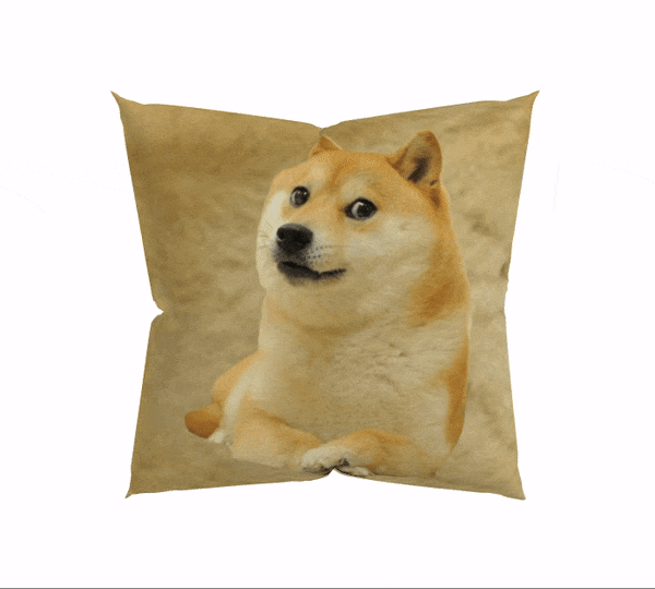 doge pillow - doge meme pillowcase