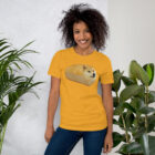 wearing the Dogecoin Bread Meme T-Shirt