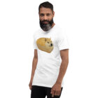 white doge bread t-shirt