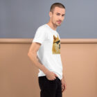 DogecoinThuglife T-Shirt, side view white shirt
