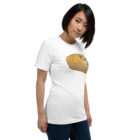 white doge bread meme t-shirt